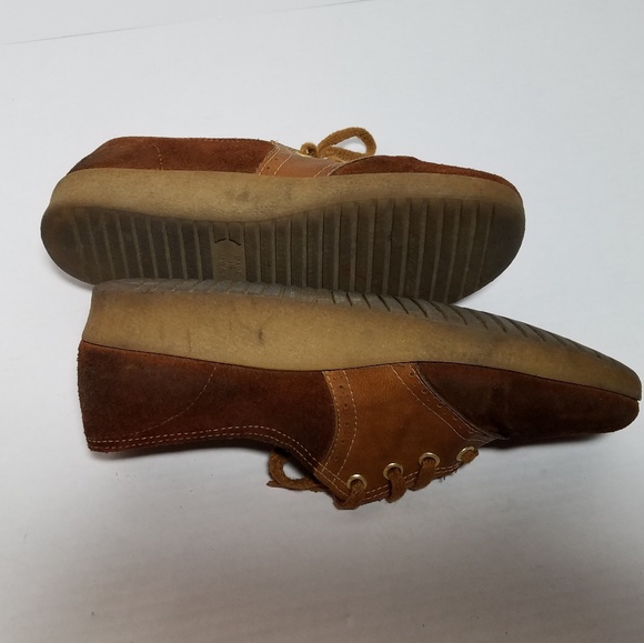 Vintage Leather School Girl Oxford Shoes - Picture 3 of 4